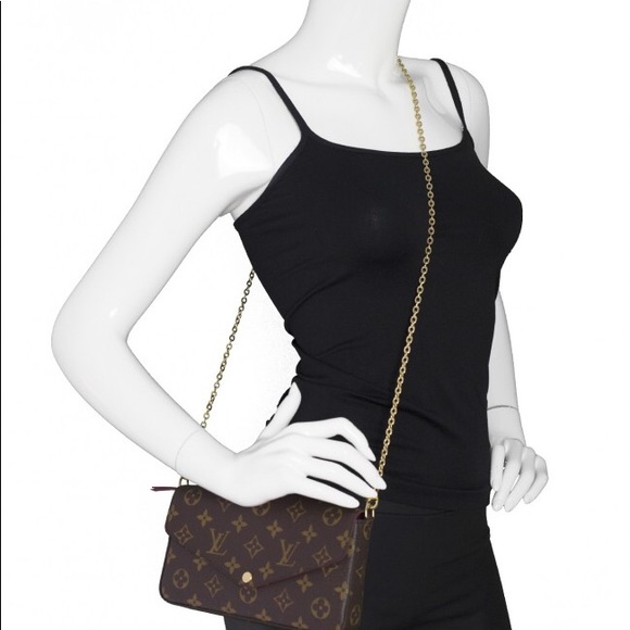 SOLD Louis Vuitton Felicie crossbody/clutch - Picture 6 of 6